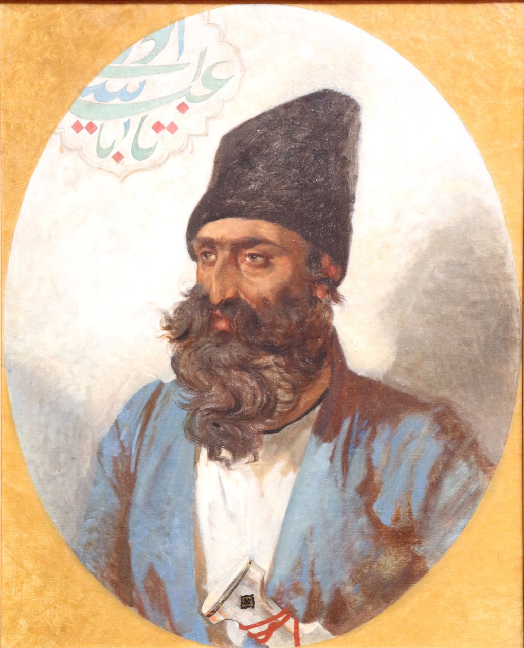 Portrett av Vély Beck av Jules Joseph Augustin Laurens