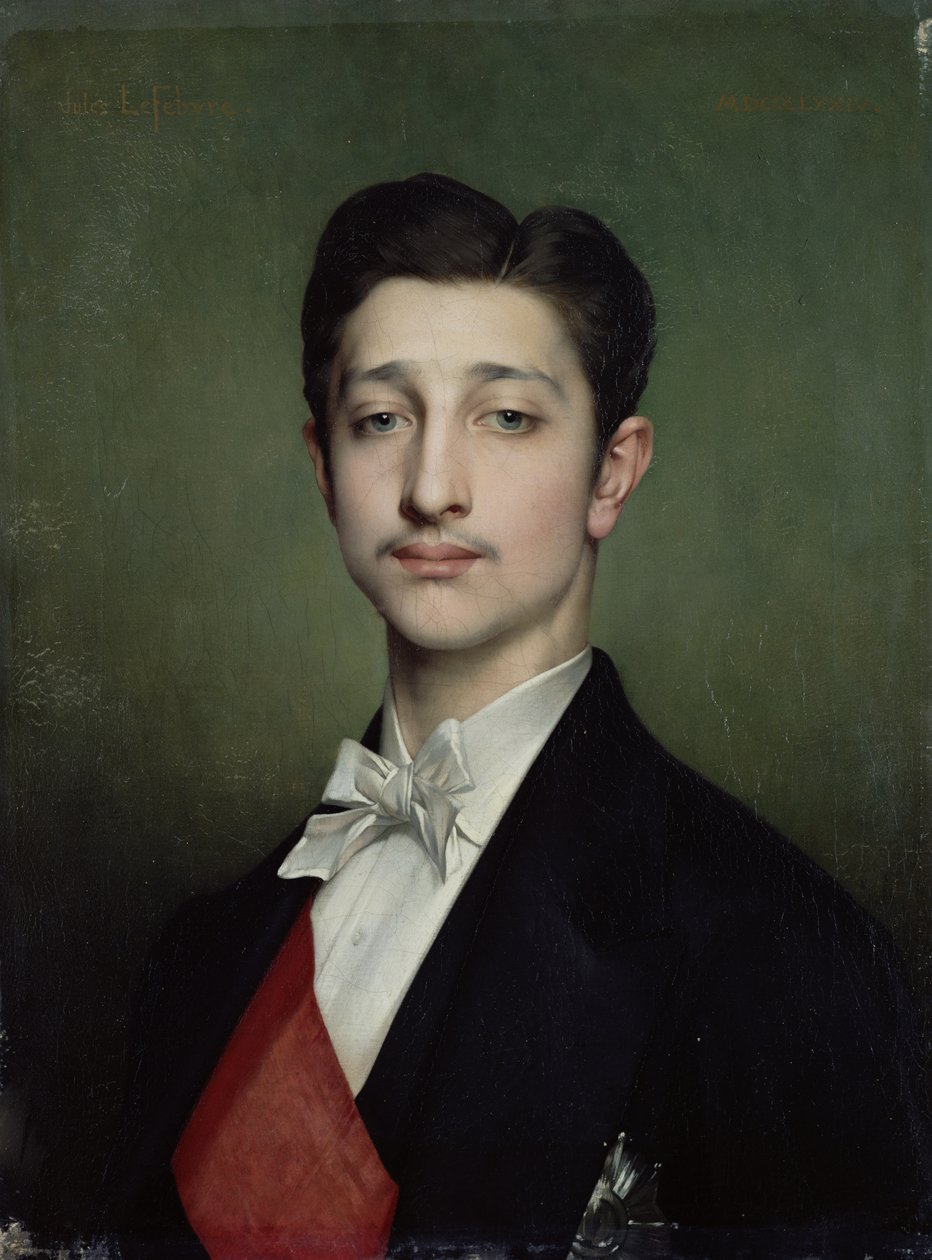 Eugene-Louis-Napoleon Bonaparte (1856-79) 1874 av Jules Joseph Lefebvre