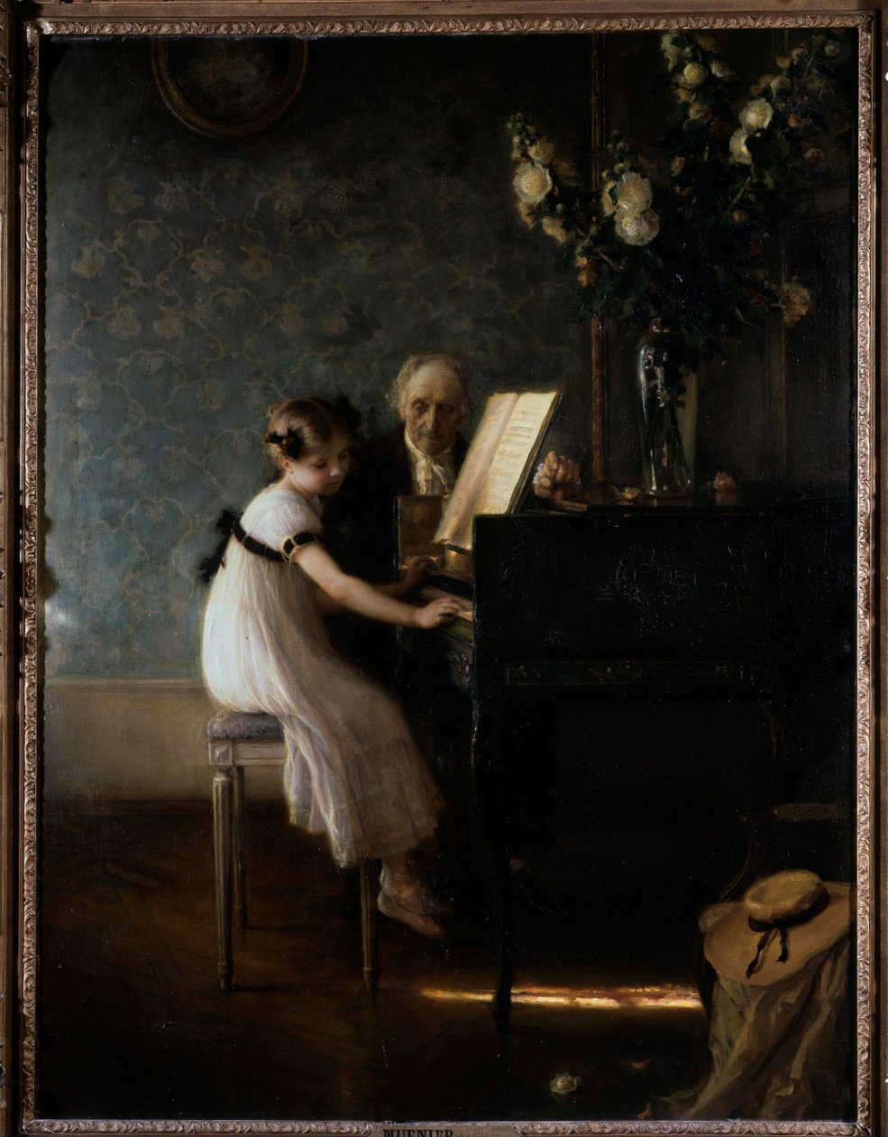 Cembalo Lecon av Jules Alexis Meunier