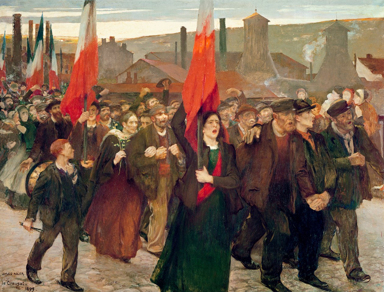 Streiken av Jules Adler