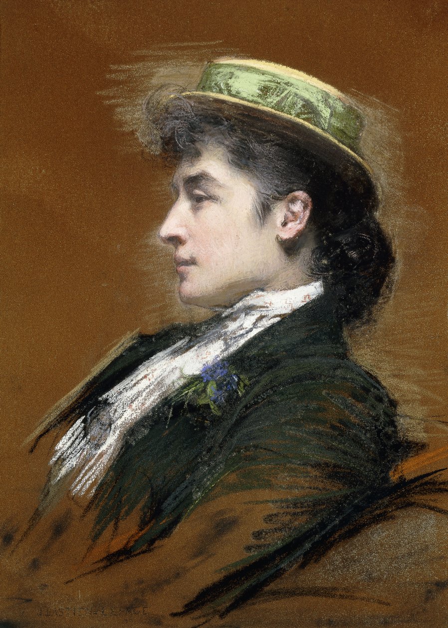 Portrett av Mme. Lebegue, av Jules Bastien Lepage