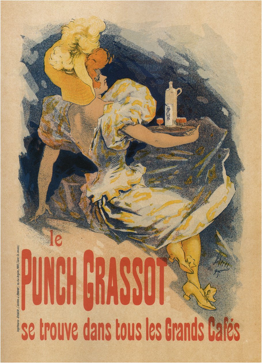 Le Punch Grassot av Jules Cheret
