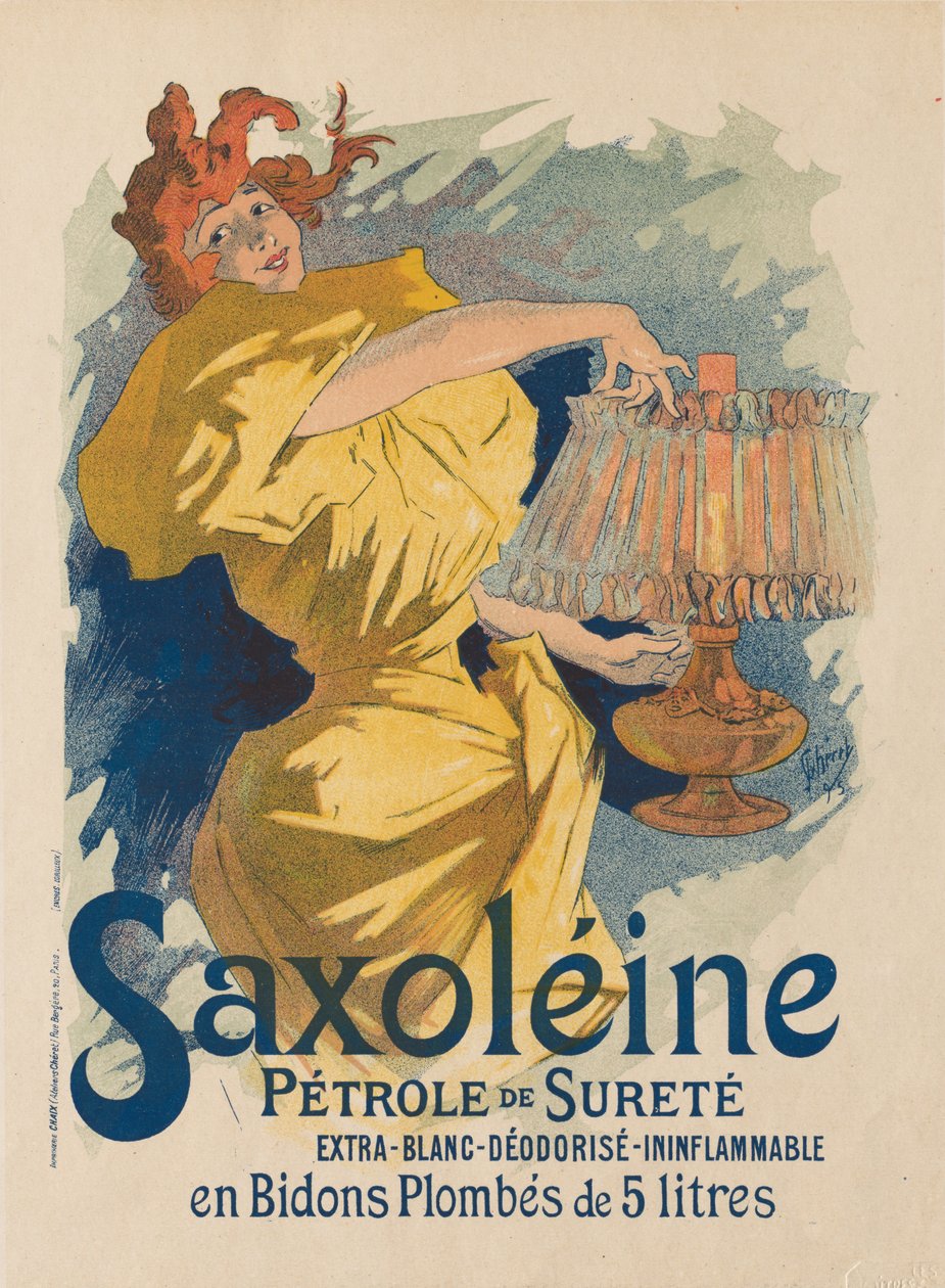 Plakatens mestere: Pl. 13, Saxoléine av Jules Cheret