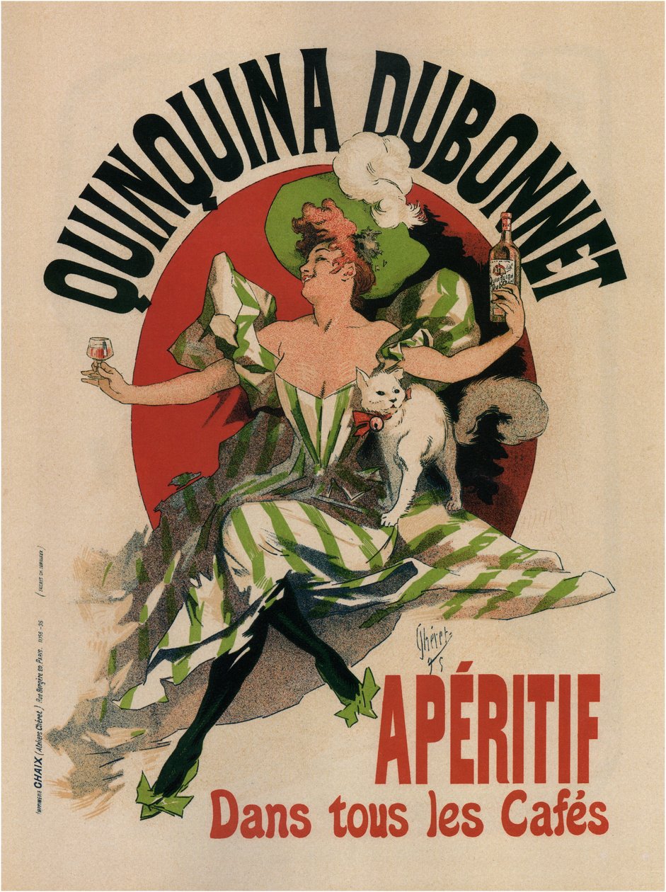 Quinquina Dubonnet av Jules Cheret