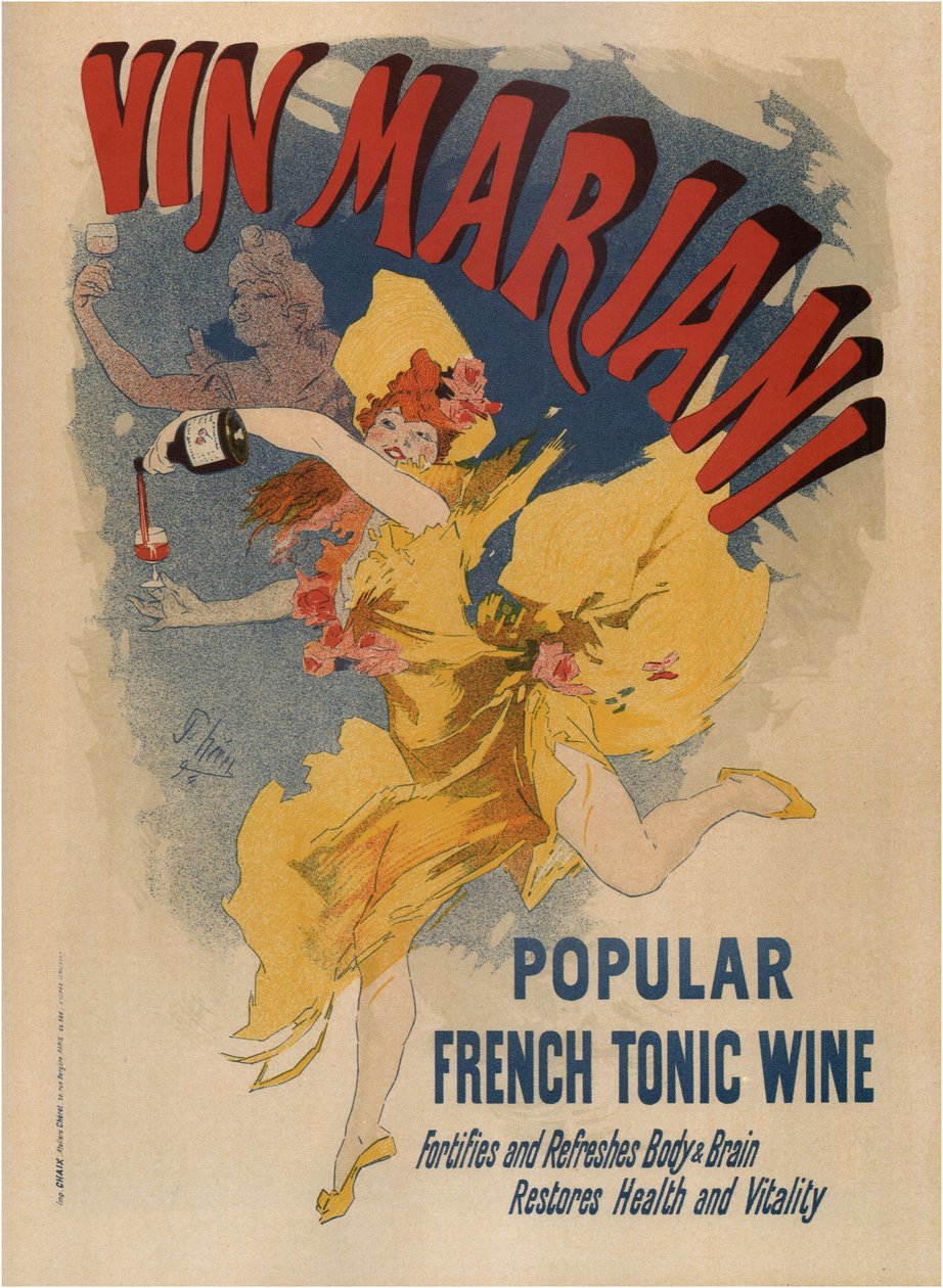Vin Mariani av Jules Cheret