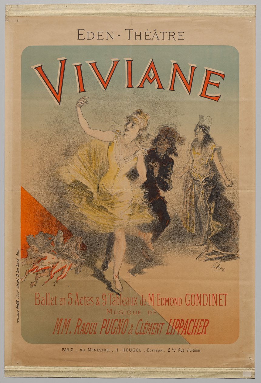Viviane av Jules Cheret