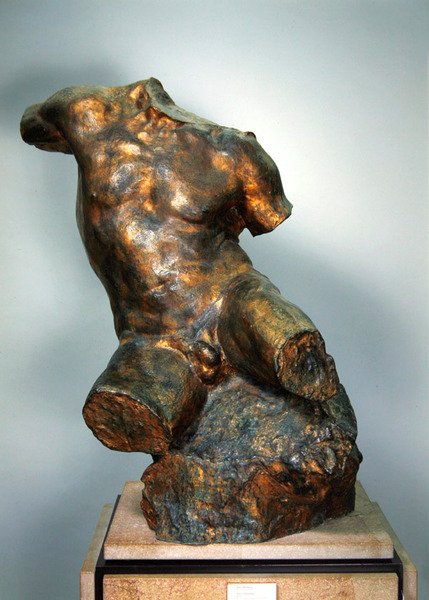 Mannlig torso av Jules Desbois