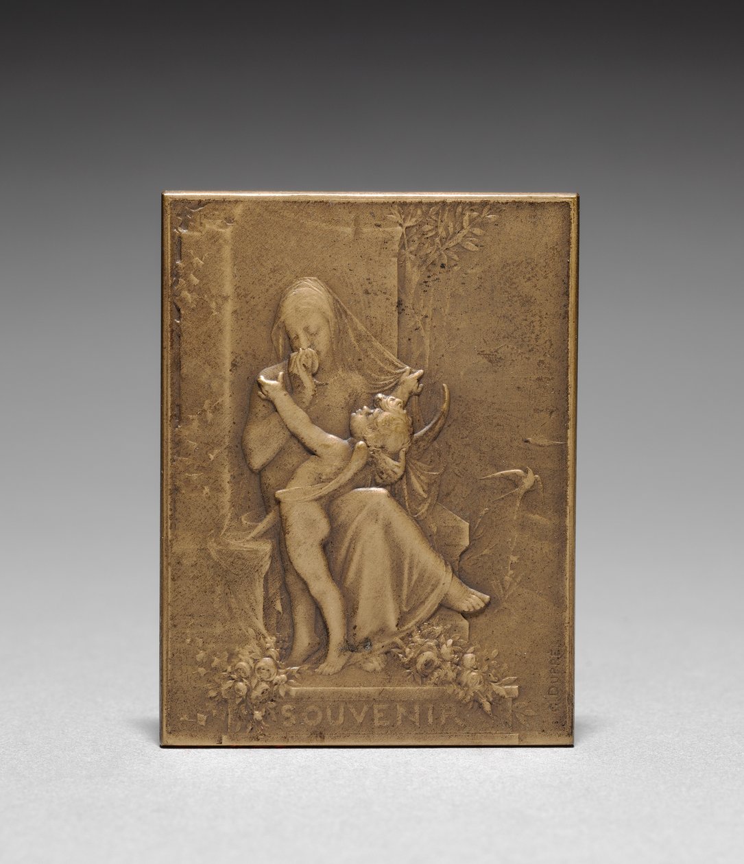 Medaljong. av Jules Dupré