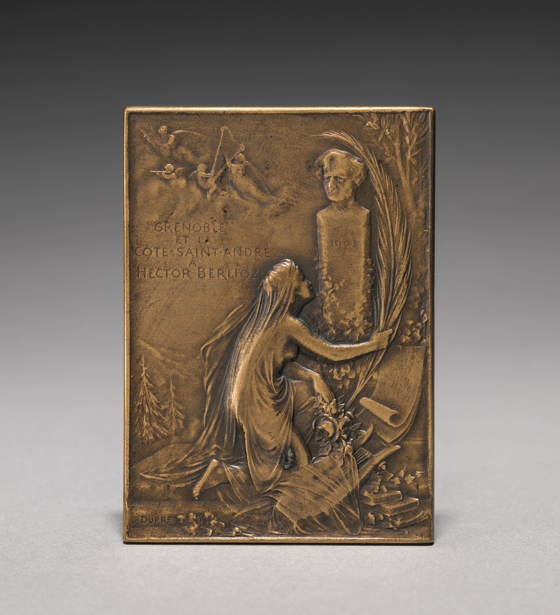 Medaljong bakside, 1903. av Jules Dupré