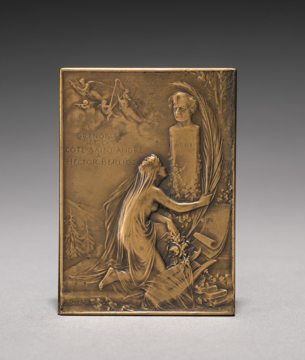 Medaljong bakside, 1903. av Jules Dupré