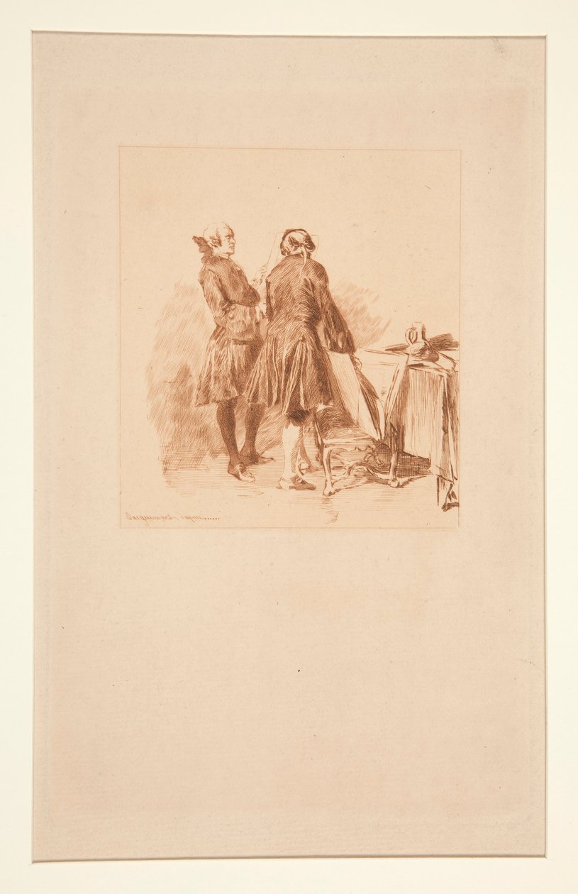 d elskere av Jules Ferdinand Jacquemart