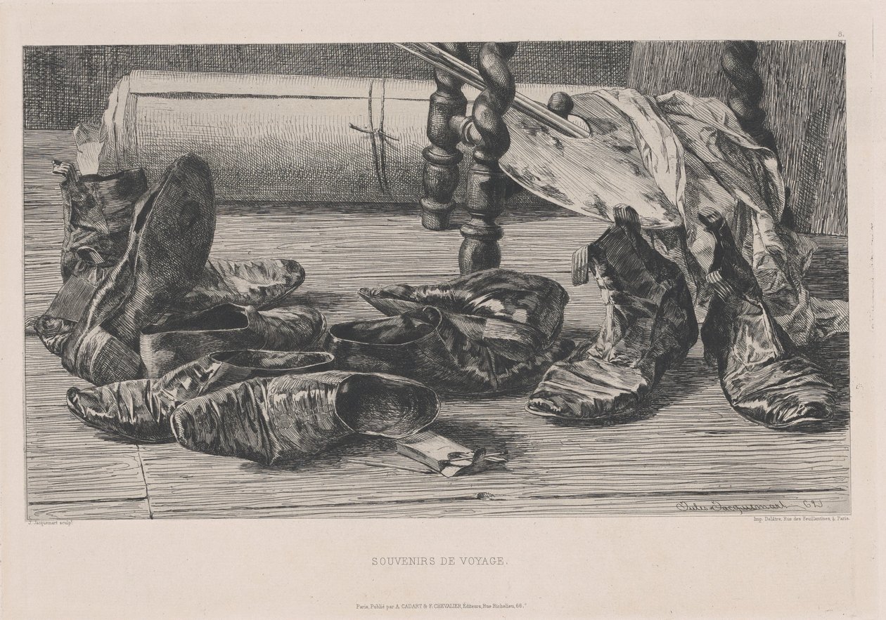 Reise suvenirer av Jules Ferdinand Jacquemart