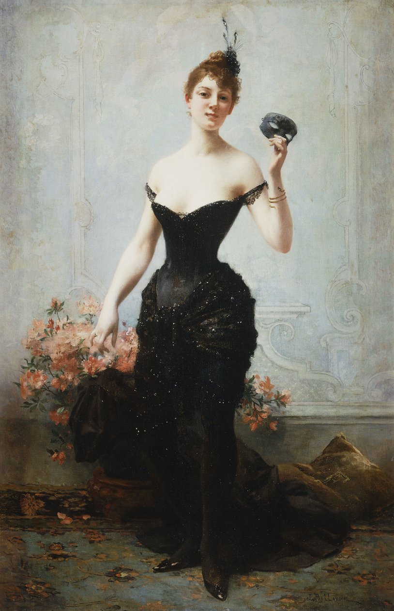 Maskeballen, av Jules Frederic Ballavoine