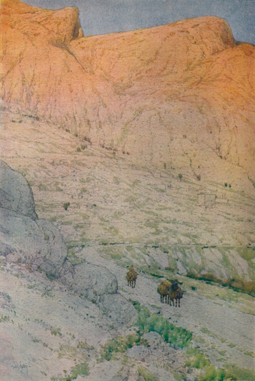 Stedet til det gamle Delphi, 1913 av Jules Guerin