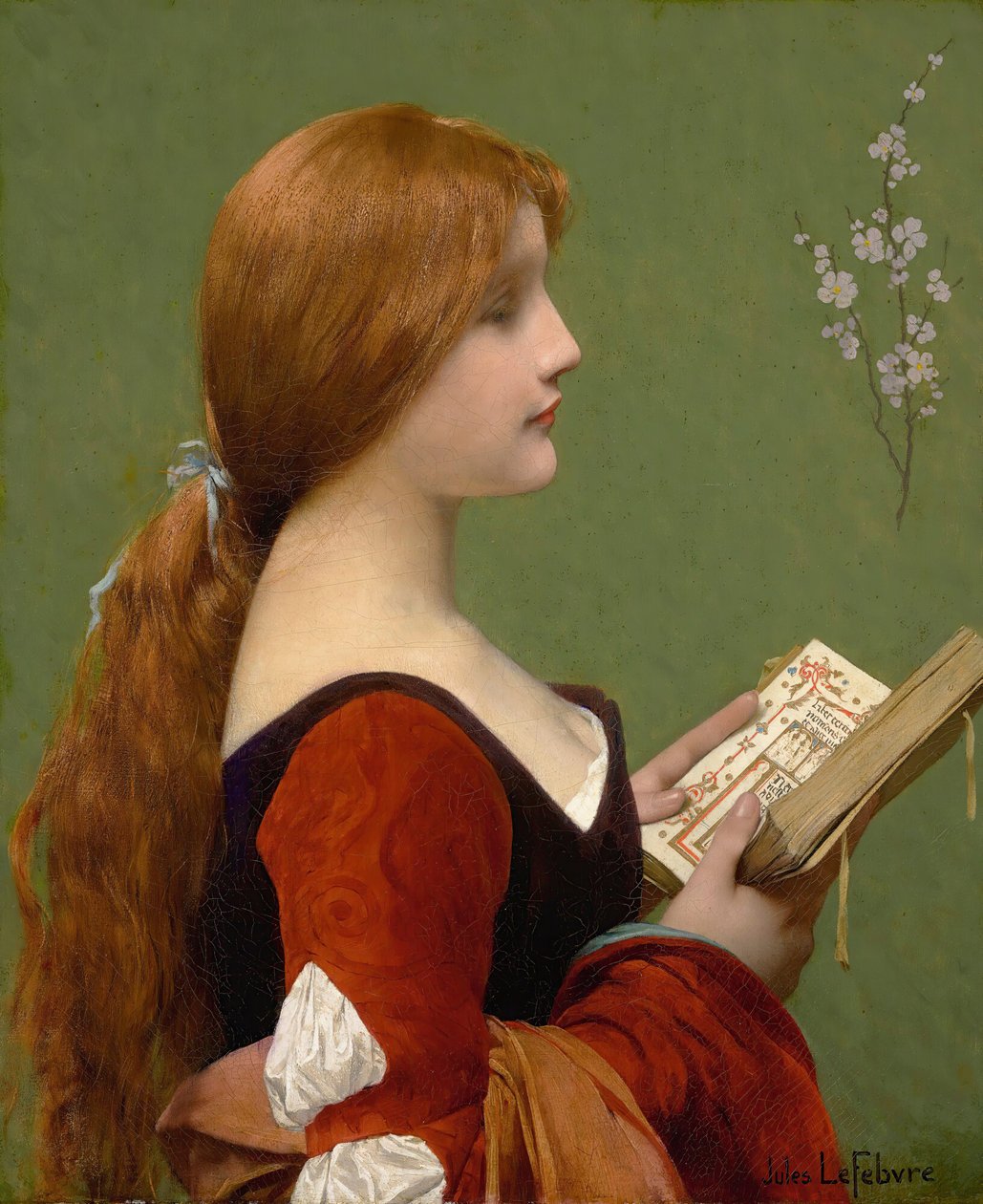 Joan den rødhårede. av Jules Joseph Lefebvre