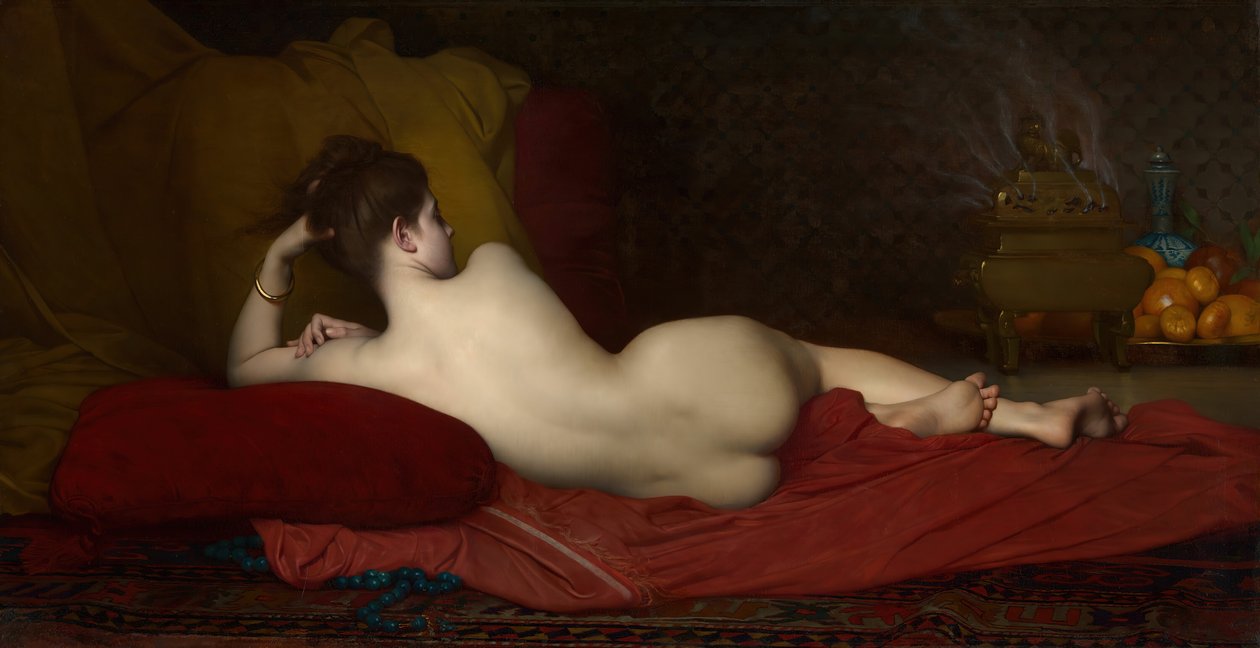 Odalisque, 1874. av Jules Joseph Lefebvre