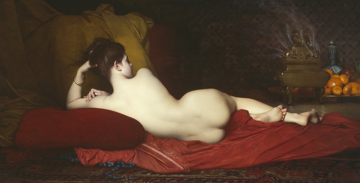 Odalisque, 1874 av Jules Joseph Lefebvre
