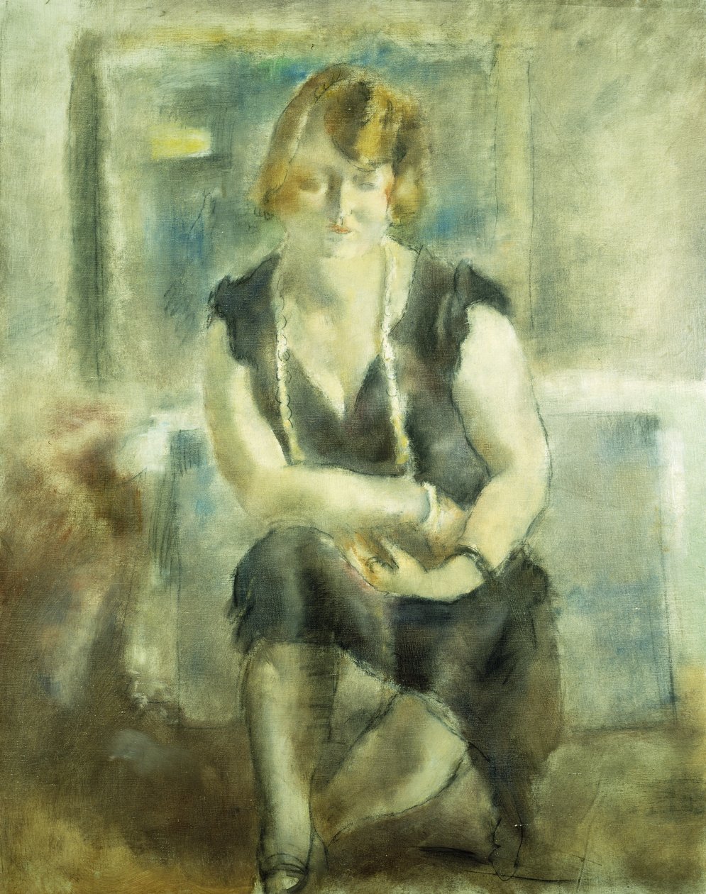 Blondinen, 1927-29 av Jules Pascin