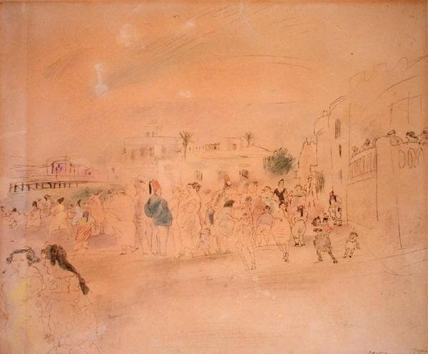 Tunis av Jules Pascin