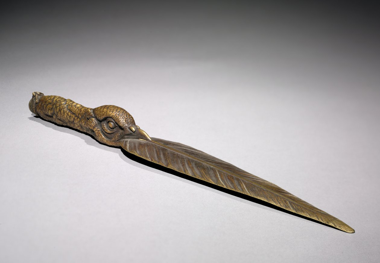 Papirkniv, 1800-tallet av Jules Pierre Moigniez
