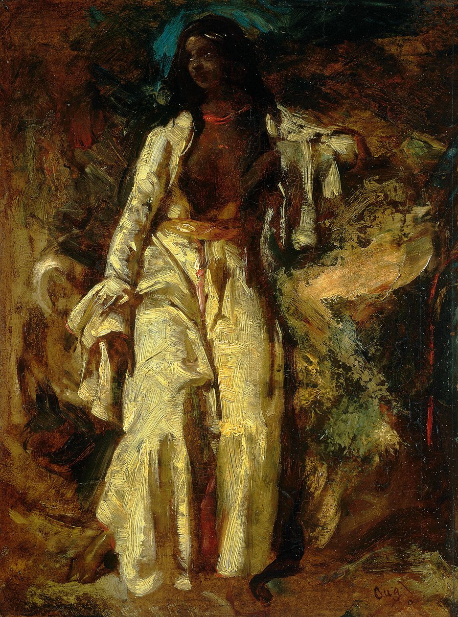 Nubisk kvinne av Jules Robert Auguste