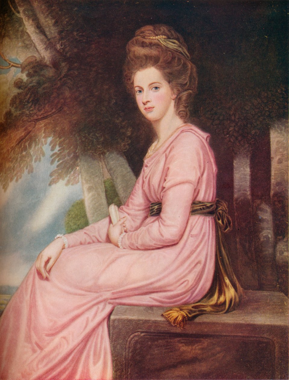 Caroline grevinne Carisle, 1700-tallet, 1913 av Jules Simon Payrau