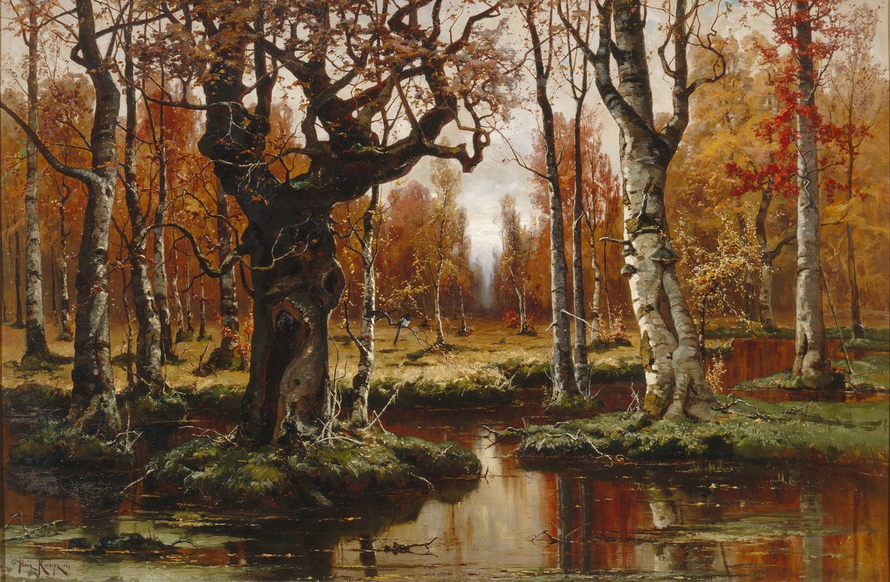Høsten, 1881 av Juli Julievich Klever