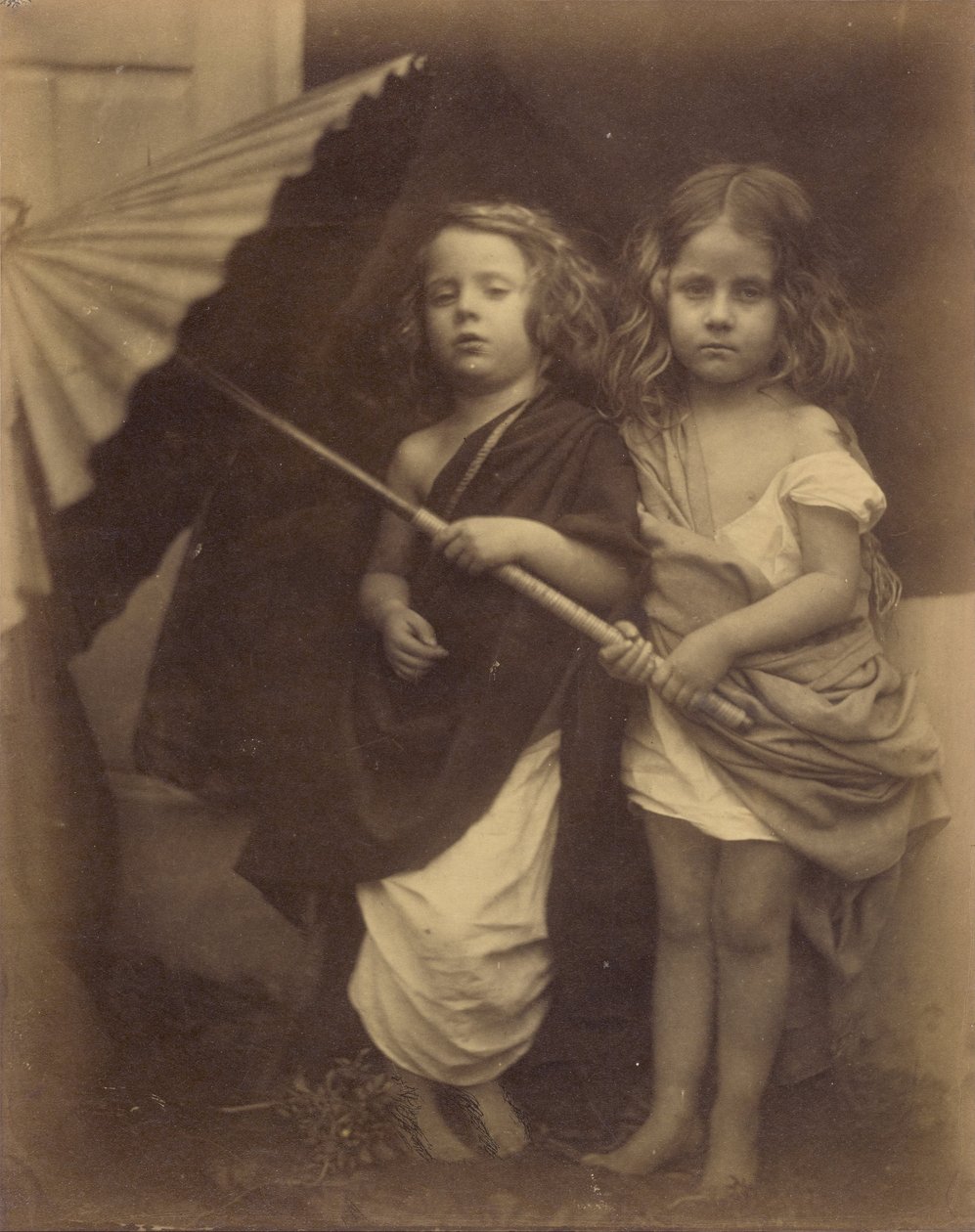 Paul og Virginia av Julia Margaret Cameron