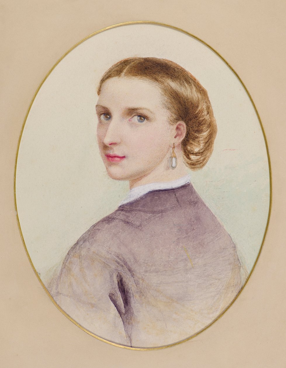Selvportrett av Julia Abercromby