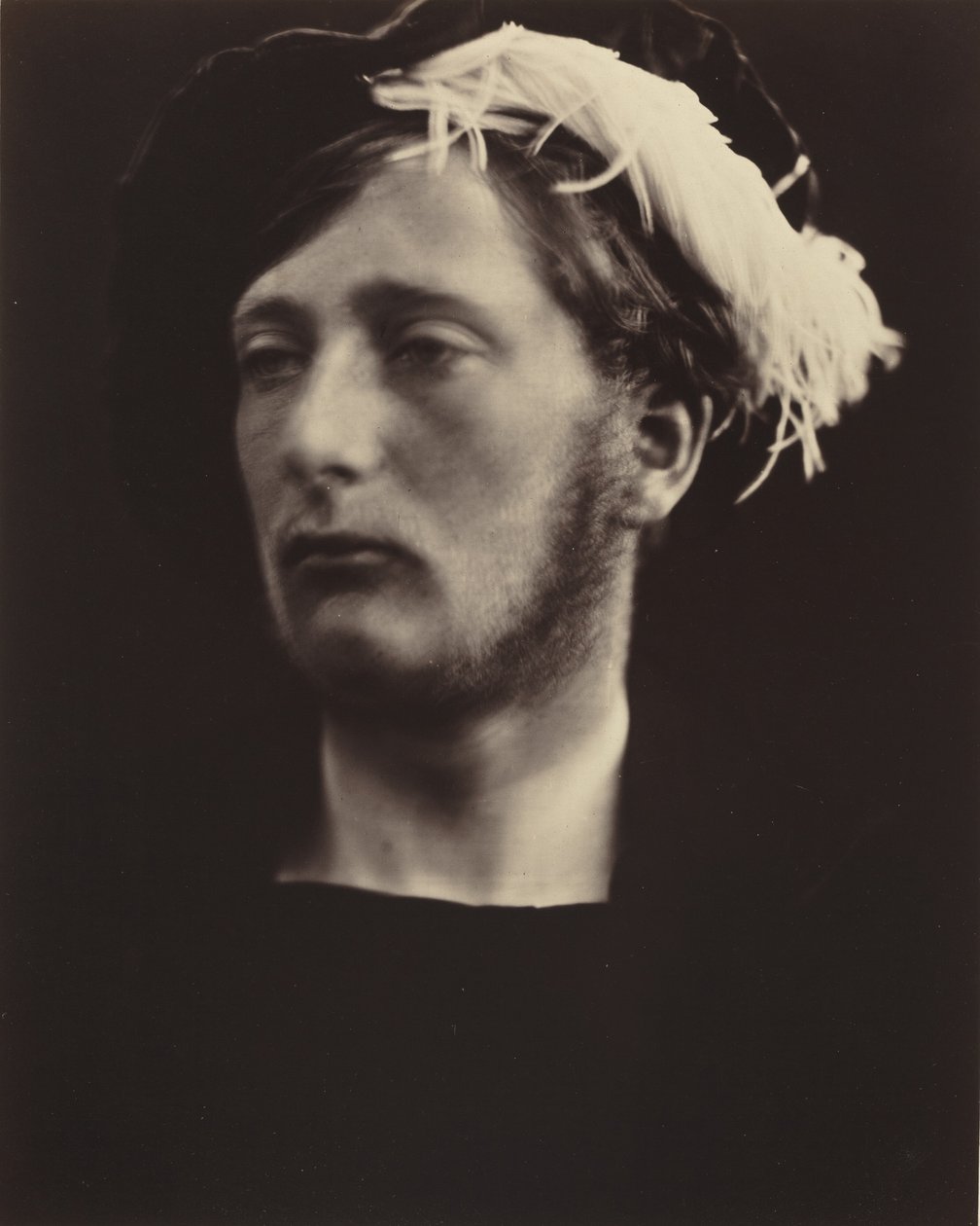 Adolphus Liddell, junior, 1867. av Julia Margaret Cameron