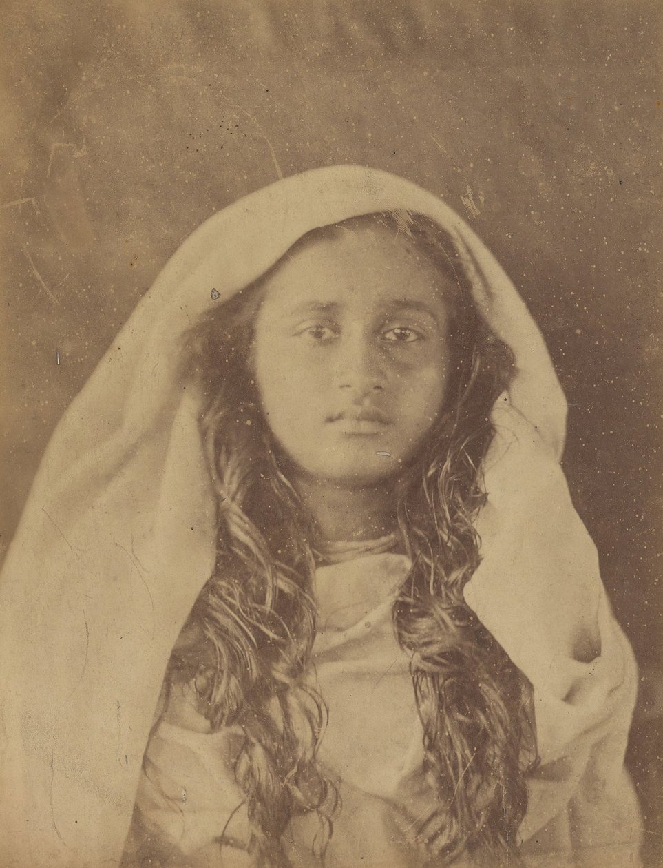 Ceylonsk kvinne, 1875-79. av Julia Margaret Cameron