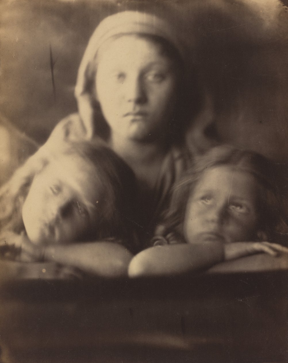 Mary Hillier og to barn av Julia Margaret Cameron
