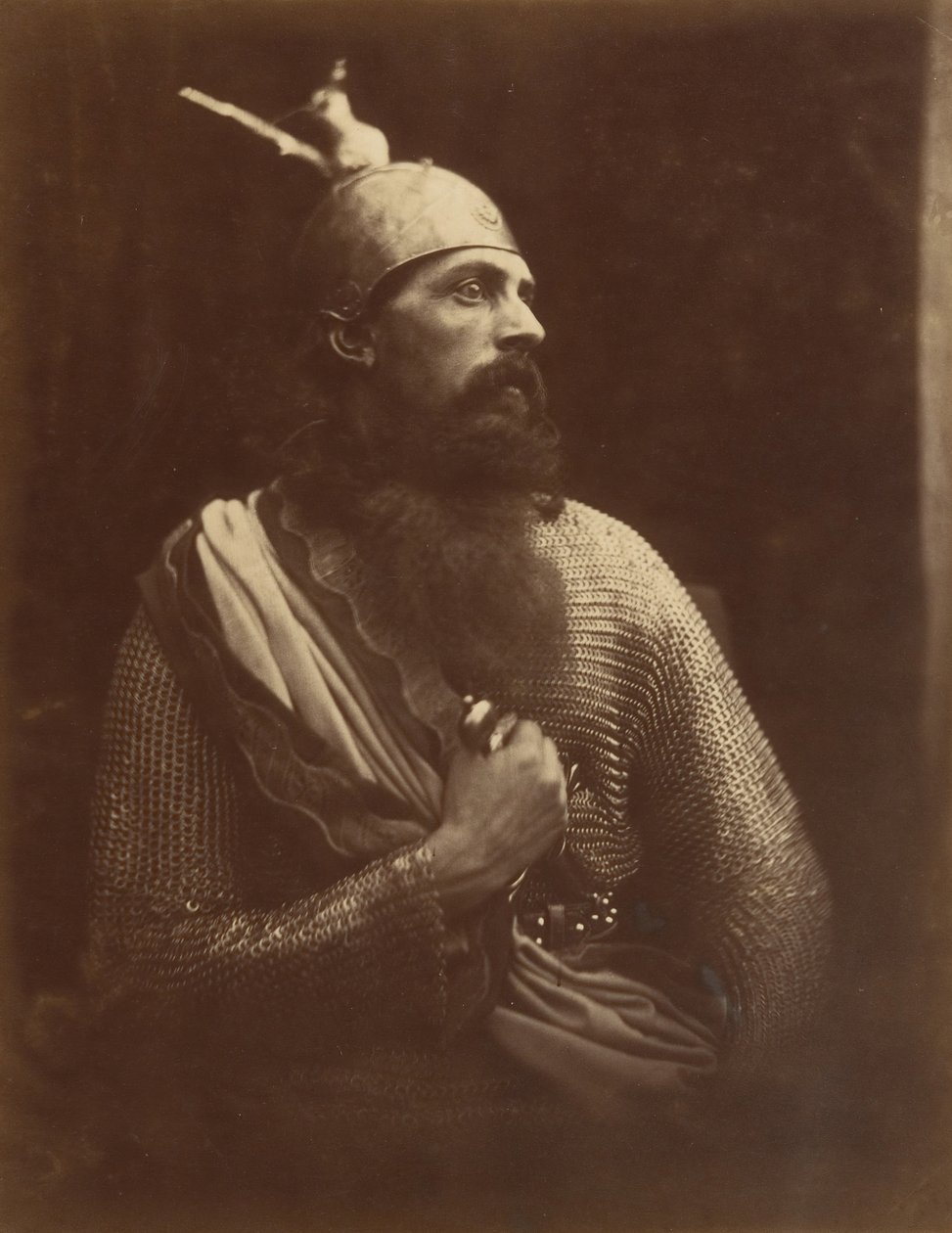 Kong Arthurs bortgang, 1874. av Julia Margaret Cameron
