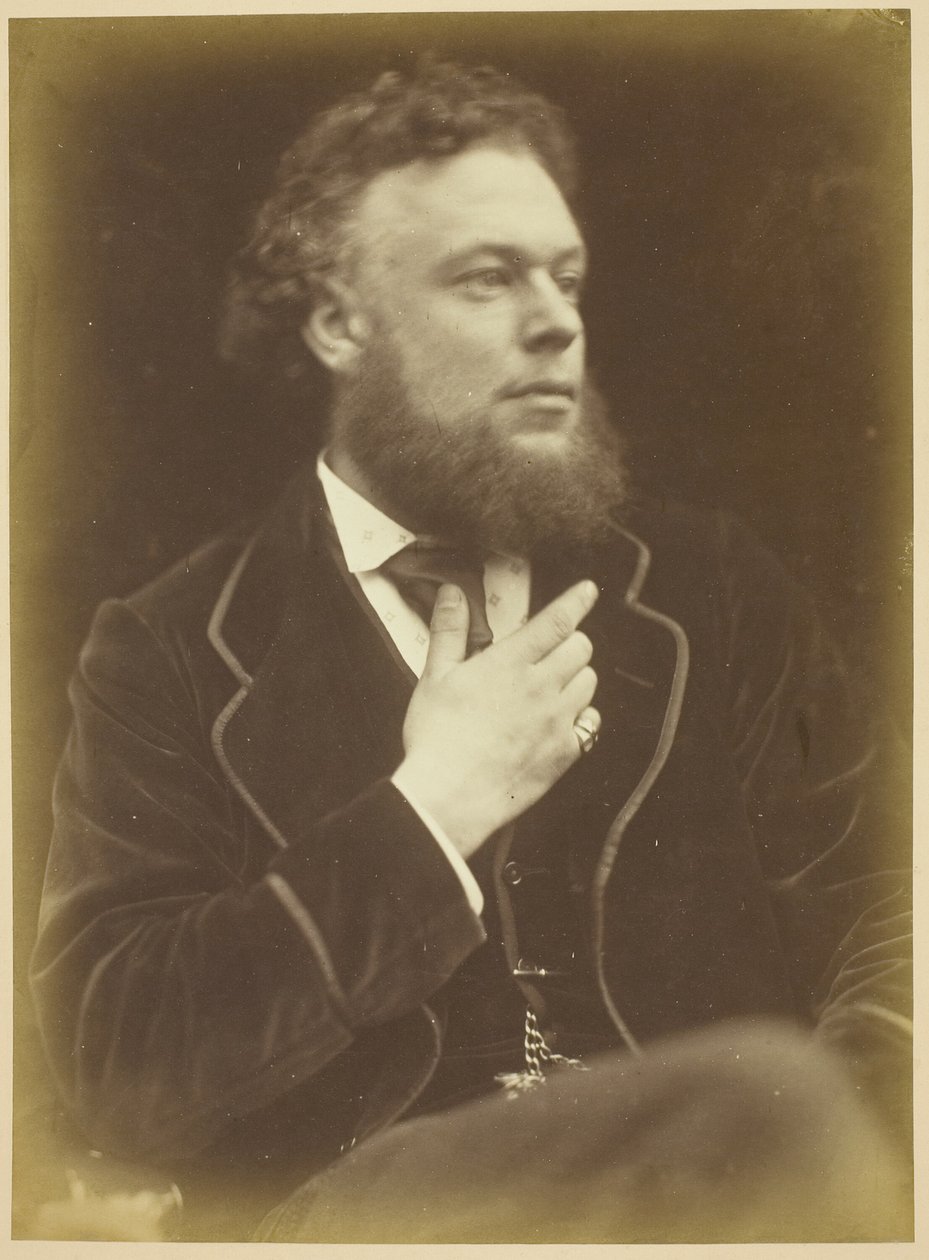 Ukjent mann av Julia Margaret Cameron