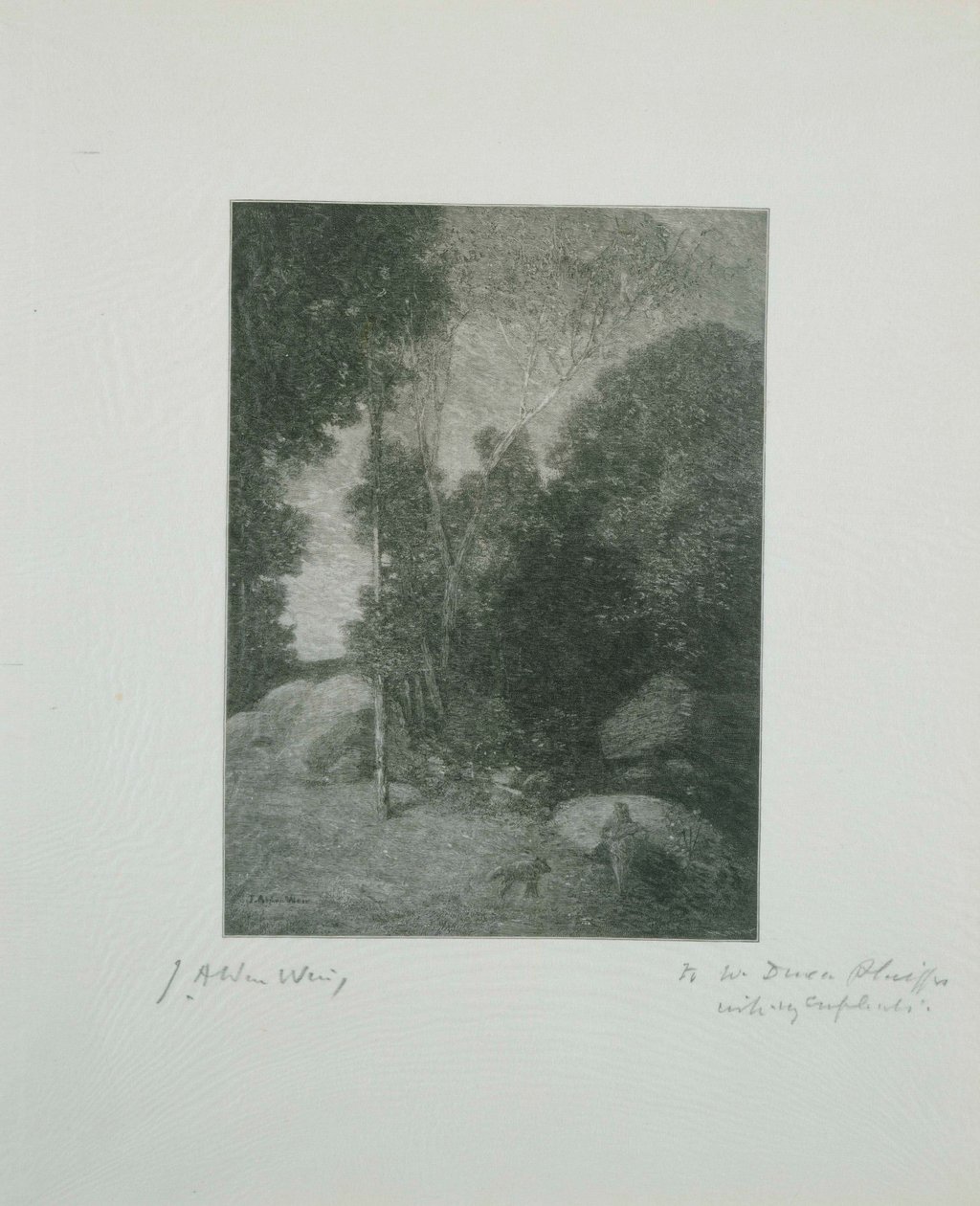 Pan og ulven av Julian Alden Weir
