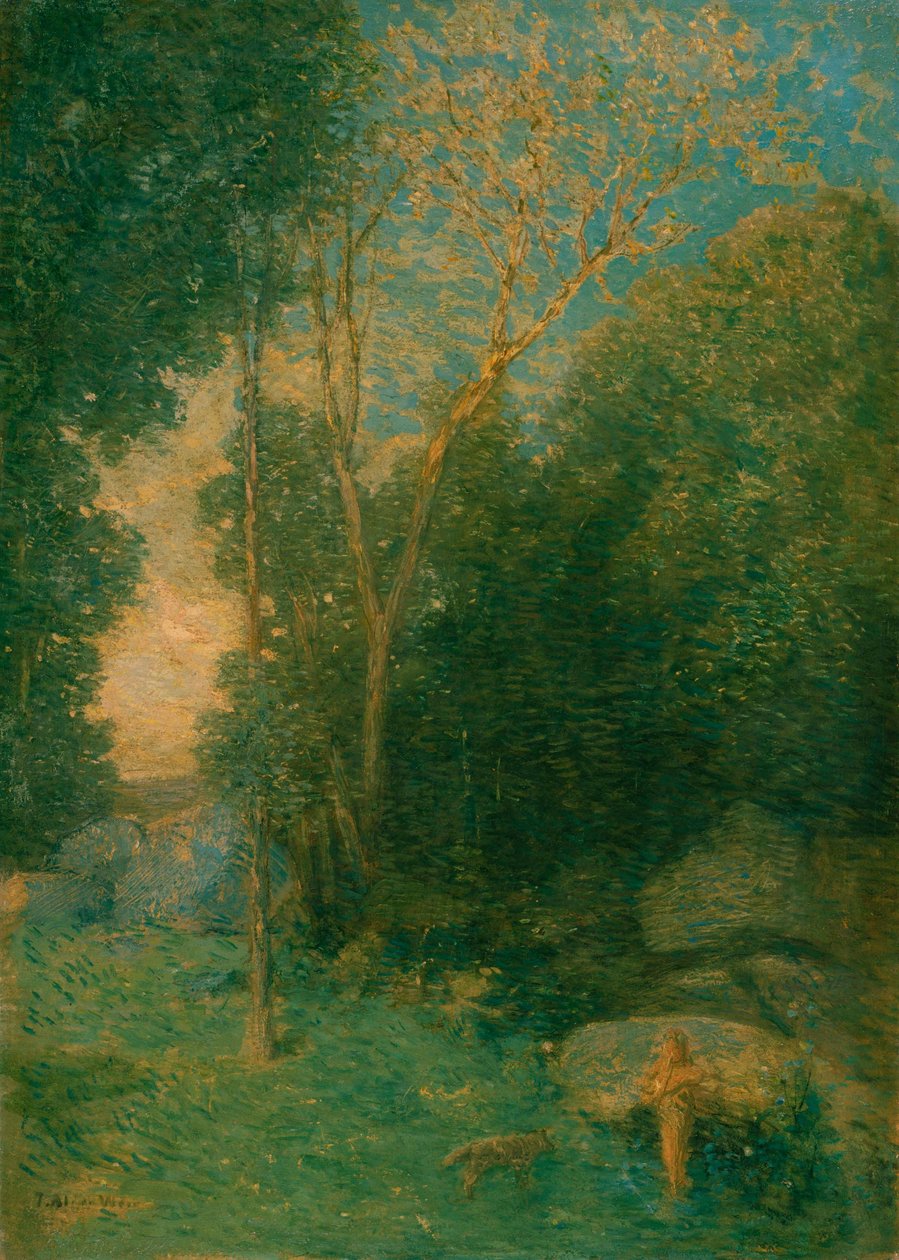 Pan og ulven av Julian Alden Weir