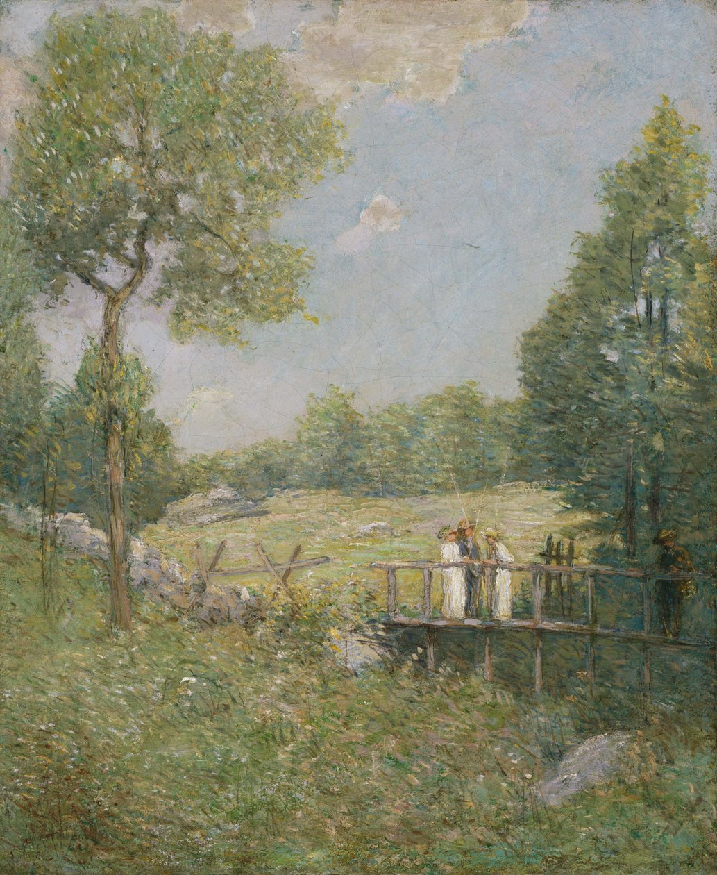 Fiskefesten av Julian Alden Weir