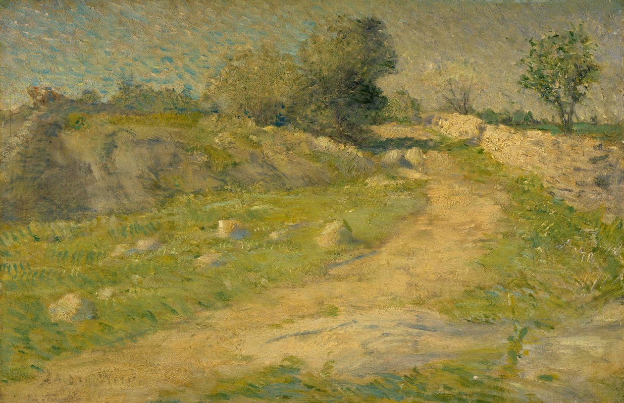 The Lane av Julian Alden Weir