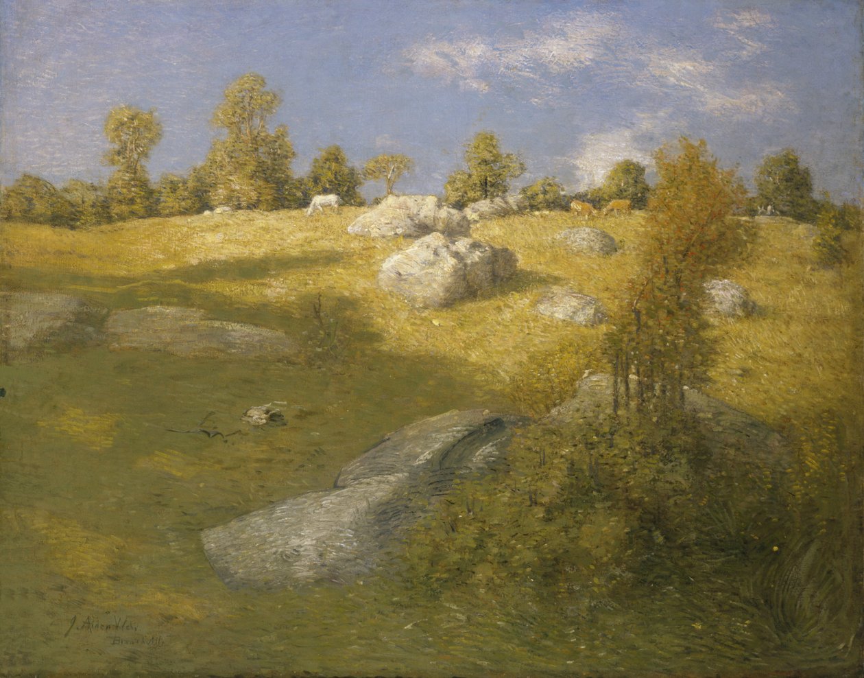 Opplandsbeite, ca. 1905. av Julian Alden Weir