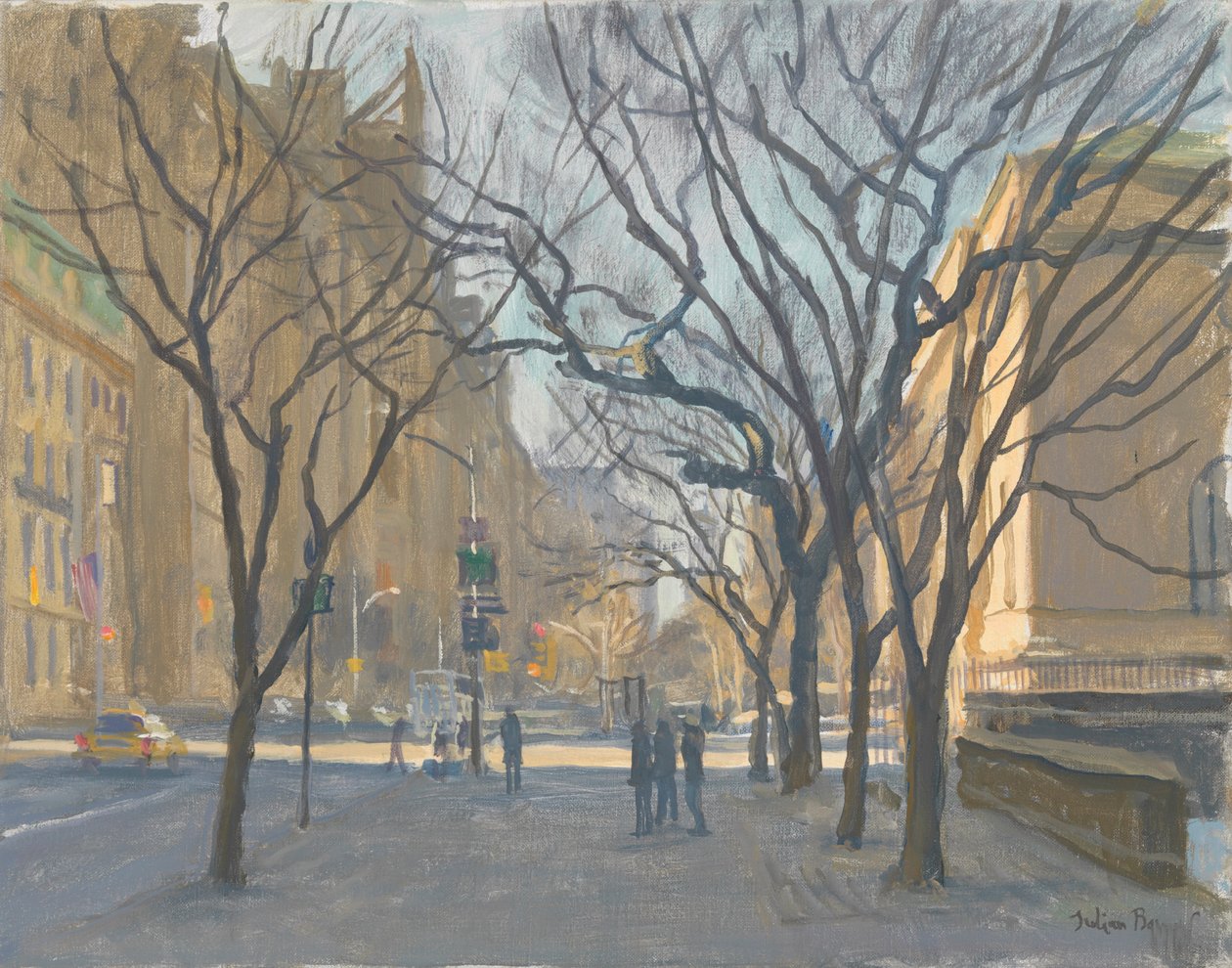 Fifth Avenue and the Met, 2010 av Julian Barrow