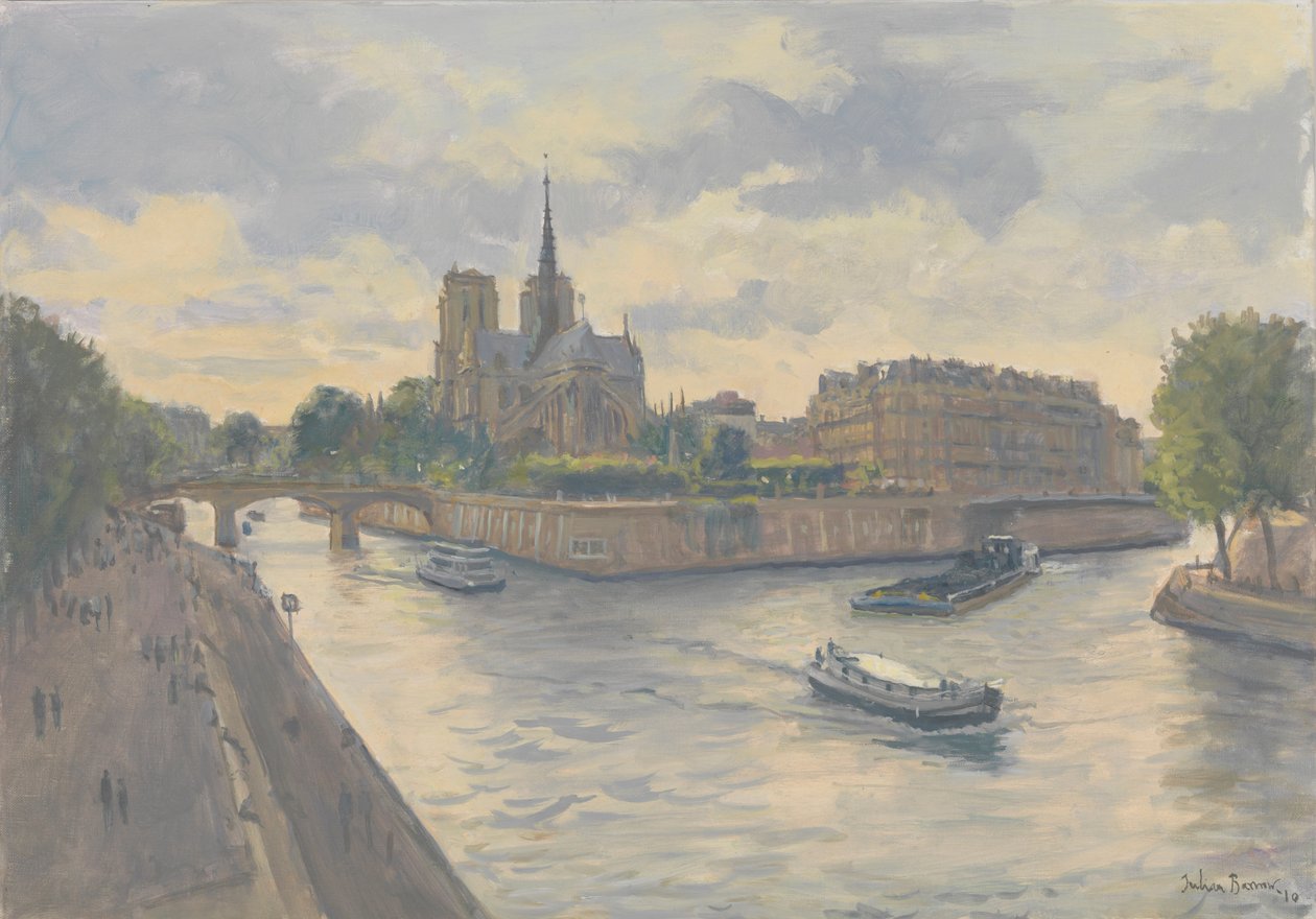 Island of La Cite, 2010 av Julian Barrow