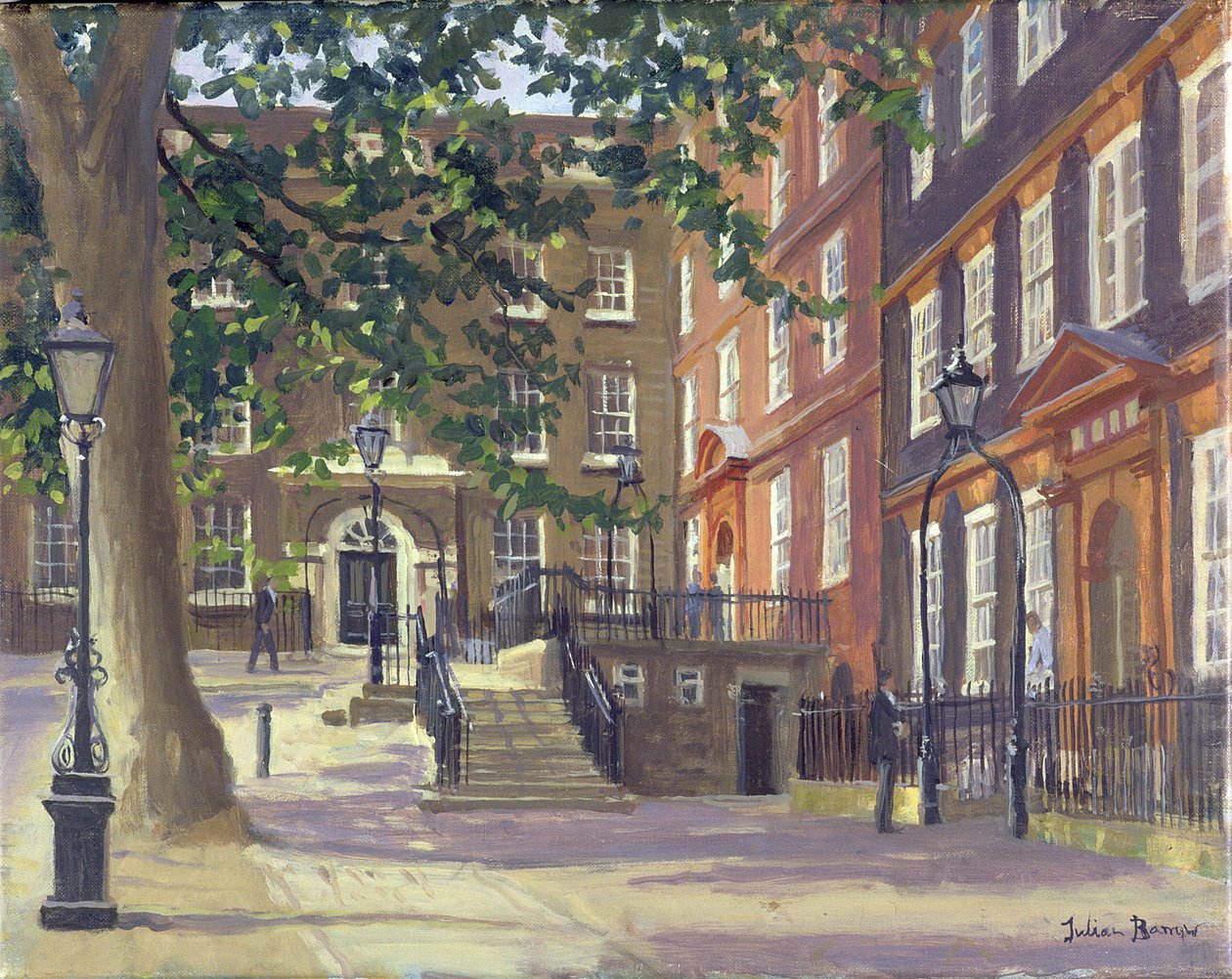 Kings Bench Walk, Inner Temple av Julian Barrow