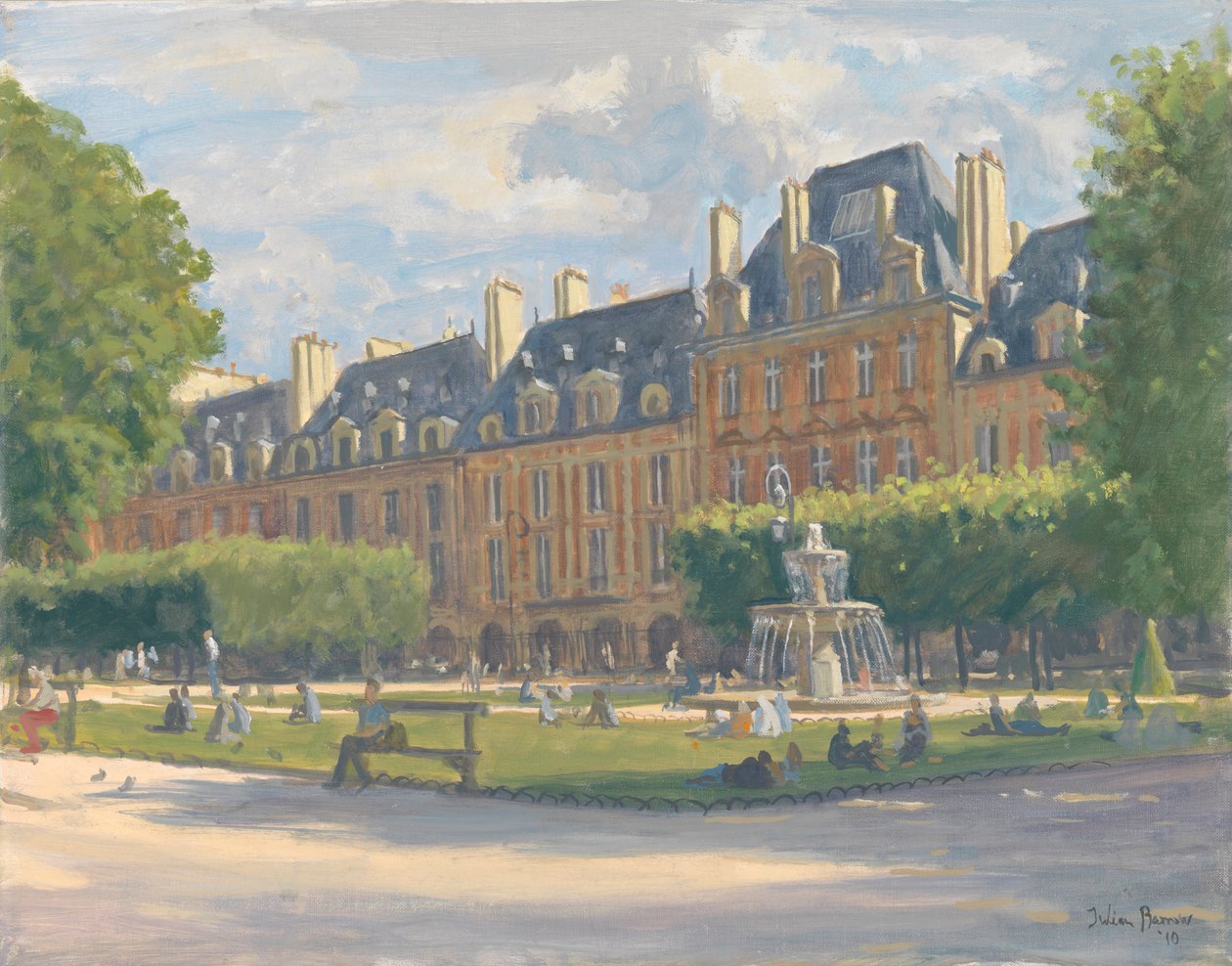 Place des Vosges, 2010 av Julian Barrow
