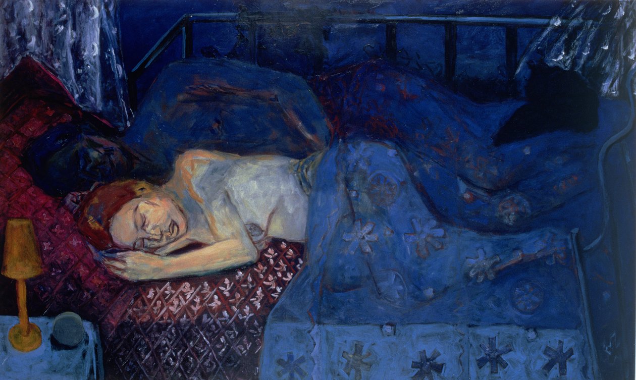 Sovende par, 1997 av Julie Held