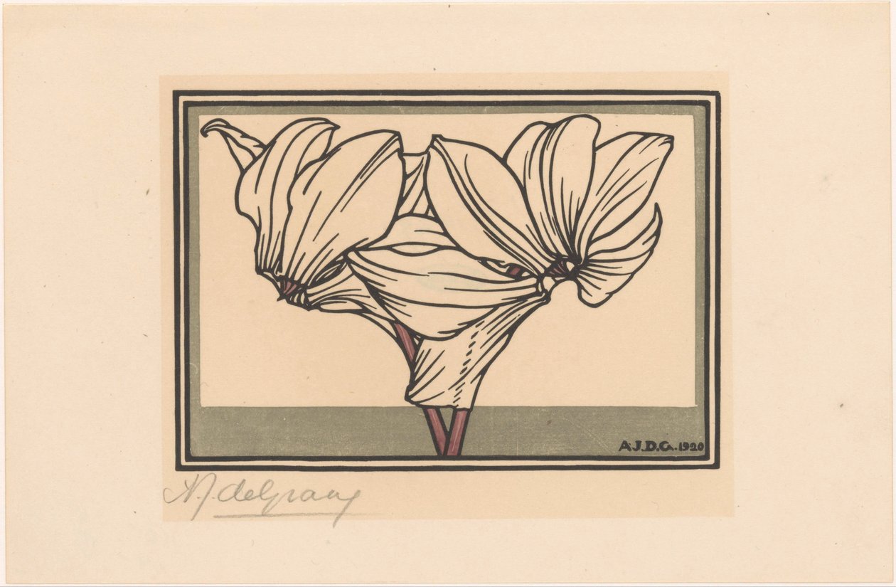 Cyclamen av Julie de Graag