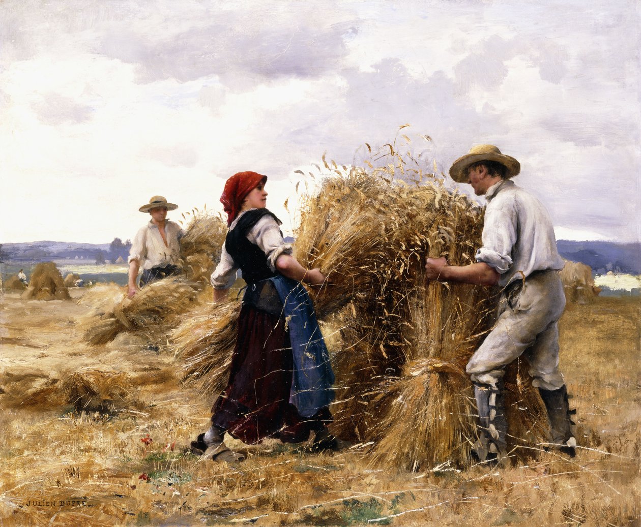Stable høy, av Julien Dupre