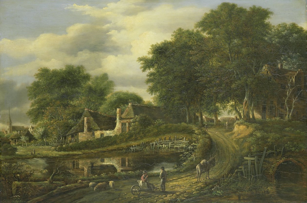 Landskap av Julien Joseph Ducorron