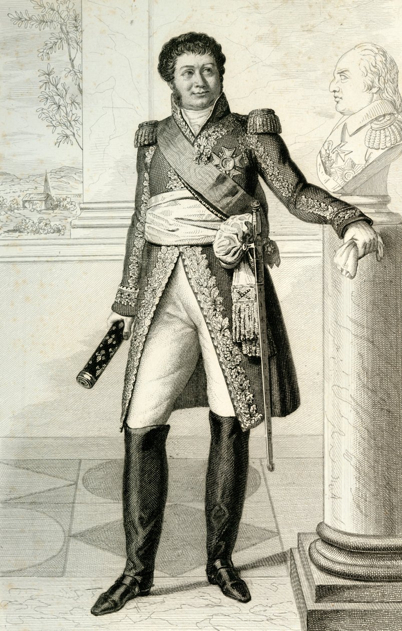 Henri Jacques-Guillaume Clarke, 1804, 1839. av Julien Leopold Boilly