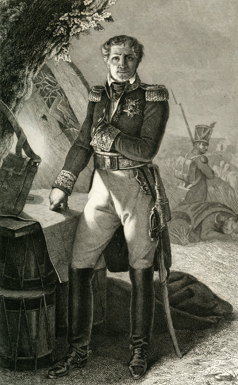Laurent Gouvion Saint-Cyr, 1804, 1839. av Julien Leopold Boilly