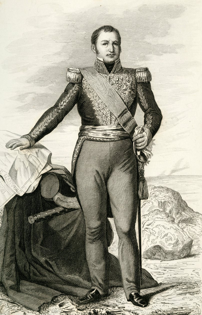 Etienne Maurice Gerard, 1804, 1839. av Julien Leopold Boilly